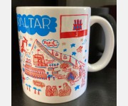 Gibraltar Ceramic Mug by Julia Gash